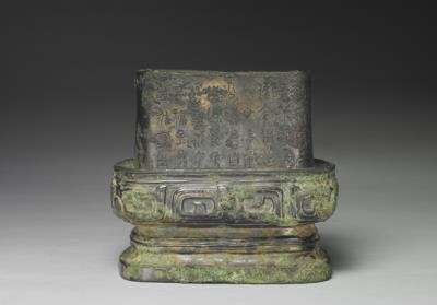 图片[2]-Lid of hu jar of Hu, mid-Western Zhou period, c. 10th-9th century BCE-China Archive